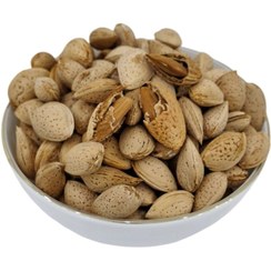 تصویر بادام درختی درجه 1 (بادام سنگی) - 500 گرم Iranian Almond Grade 1