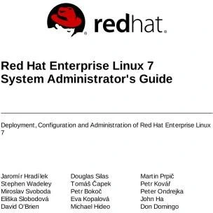 خرید و قیمت خرید و دانلود نسخه کامل کتاب Red Hat Enterprise Linux 7 ...