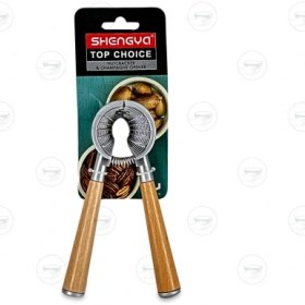 تصویر گردوشکن دسته چوبی شنگیا 