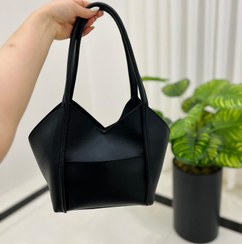 تصویر کیف چرم مشکی 