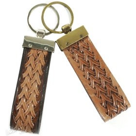 تصویر جا کلیدی چرم مدل برگیس 