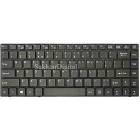 تصویر کیبورد لپ تاپ ام اس آی مدل CR420 مشکی ا MSI CR420 Notebook Keyboard MSI CR420 Notebook Keyboard