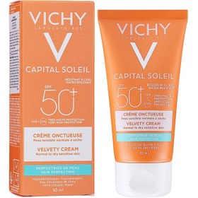 تصویر کرم ضد آفتاب ویشی دارای spf 50 حجم 50ml Vichy