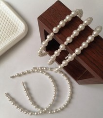 تصویر تل مو مرواریدی زنانه مدل ۱۸۴ 