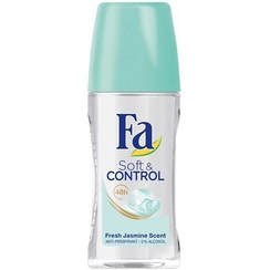 تصویر مام رولی ضد تعریق فا مدل soft & control حجم 50میل Fa soft & control deodorant