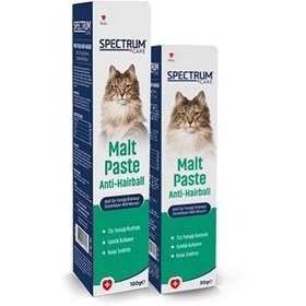 تصویر خمیر مالت آنتی هیربال گربه اسپکتروم Spectrum Malt Paste Anti-hairball وزن 100 گرم 