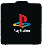 تصویر کیف حمل کنسول مناسب PS4 و ایکس باکس طرح Playstation Logo 2 