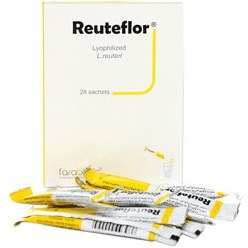 تصویر ساشه روتفلور فرابیوتیک | ۲۸ عدد |درمان مشکلات گوارشی کودکان ا Farabiotic Reuteflor - 28 Sachets Farabiotic Reuteflor - 28 Sachets