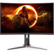 تصویر مانیتور ای او سی 27 اینچ مدل AOC C27G2Z AOC C27G2Z 27Inch Curved Monitor