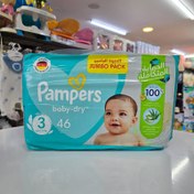 تصویر پوشک پمپرز سایز ۳ 