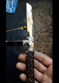 تصویر قلمتراش خوشنویسی ساخته استاد حیدرزنجانی 