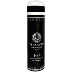 تصویر اسپری بدن مردانه ورساچه پورهوم Versache Pour Homme بیو استار 200ml Versace Pour Homme Bio Star Men's Body Spray 200ml