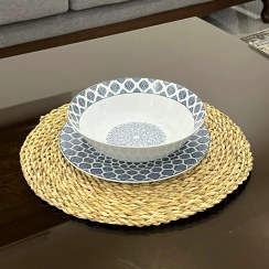 تصویر قاب و قدح طرح طاووس 