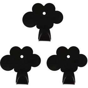 تصویر آویز لباس مدل ابرک مجموعه 3 عددی 