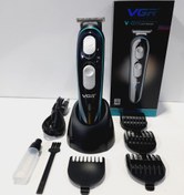 تصویر ماشین اصلاح موی سر و صورت وی جی ار مدل v-055 ا VGR v-055 Hair and face shaving machine VGR v-055 Hair and face shaving machine