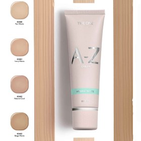 تصویر ضدآفتاب رنگی A_Z هیدرا مات SPF30 - 43460 The ONE A-Z Krem Hydra Matte SPF 30