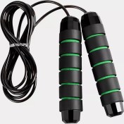 تصویر طناب ورزشی بلبرینگی دسته فومی قابل تنظیم 