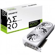 تصویر کارت گرافیک گیگابایت مدل GeForce RTX™ 4070 Ti AERO OC 12G با حافظه 12 گیگابایت ا GigaByte GeForce RTX™ 4070 Ti AERO OC 12G Graphics Card GigaByte GeForce RTX™ 4070 Ti AERO OC 12G Graphics Card