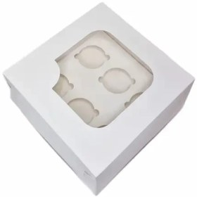 تصویر جعبه کاپ کیک 6 تایی 