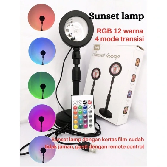 خرید و قیمت نور عکاسی RGB پروژکتور غروب و رنگین کمان | ترب
