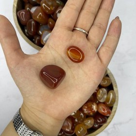 تصویر تامبل عقیق کارنلین 