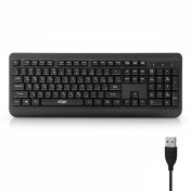 تصویر کیبورد سیمی برند D-NET مدل DT985 