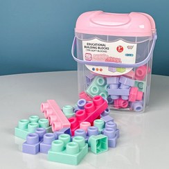 تصویر لگو نرم ۴۰ تکه سطلی 