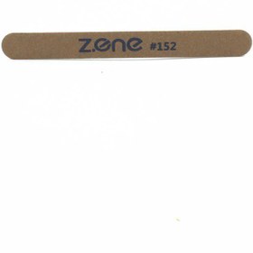 تصویر سوهان قهواي متوسط بيضي152 زد وان zone nail file 152