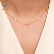 تصویر گردنبند طلایی لویی ویتون Louis Vuitton gold necklace