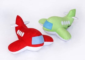 تصویر عروسک هواپیما - کوچک 35*30 / سبز 