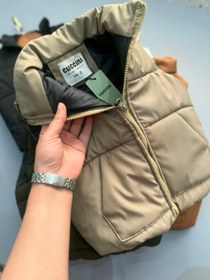 تصویر پافر بچگانه ضد آب - سبز ارتشی / ۸ سال 