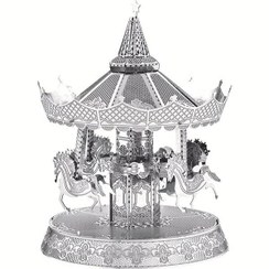 تصویر پازل فلزی سه بعدی کاروسل 