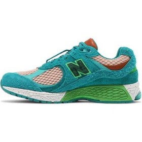 تصویر کتونی نیوبالانس 2002 آبی فیروزه ای سبز New Balance 2002R Salehe Bembury 