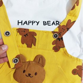 تصویر ست بیلر بچگانه HAPPY BEAR مناسب 1 تا 5 سال 