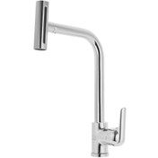 تصویر شیر ظرفشویی اسناپل آبشاری چهار حالته با کارتریج سرامیکی و چرخش ۳۶۰ درجه 