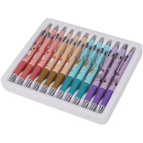 تصویر مداد نوکی میکرو ۰.۵ میلی متر طرح گربه بسته ۱۲ عددی 