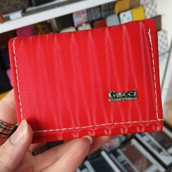 تصویر کیف پول دخترانه Gucci هولگرامی 