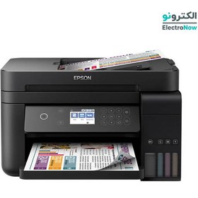 تصویر پرینتر چندکاره جوهرافشان اپسون مدل EcoTank L6170 Epson EcoTank L6170 Ink Tank Printer