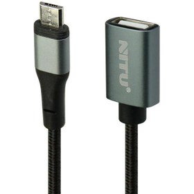 تصویر کابل OTG میکرو USB نیتو مدل Nitu OTG CN20 با سرعت USB 3.0ا فلاح نت 