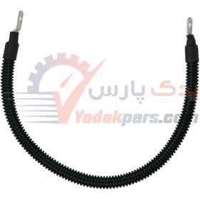 تصویر کابل تقویت اتصال بدنه و موتور خودرو 40 سانتی یدک پارس Car negative connection cable 40cm