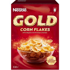 تصویر کورن فلکس نستله گلد Nestle Gold Corn Flakes ساده 330 گرم 2024/03/11 