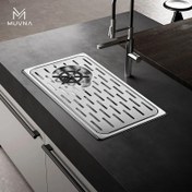 تصویر پیچر شور جت استریم MUVNA MUVNA Round Hold Jet Stream Bar Ware Cup Washer Sink