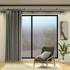 تصویر پرده مدل پانچ مخمل کالیفرنیا سایز 280×300 سانتی متر 