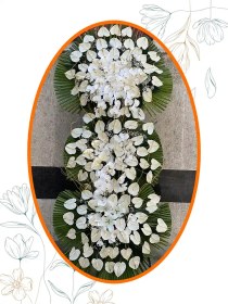 تصویر تاج گل ترحیم عرش گل 