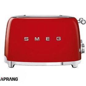 تصویر توستر 4 اسلایس اسمگ TSF03 قرمز SMEG Toaster TSF03 RED