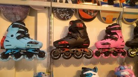 تصویر اسکیت دخترانه رولربلید اپکس Rollerblade Apex G صورتی + لوازم 