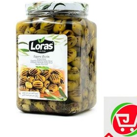 تصویر زیتون بدون هسته کبابی گریل شده لوراس (2200 گرم) loras ا loras loras