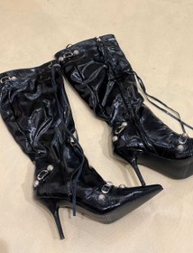 تصویر بوت بلند پرچی 