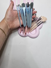 تصویر ست براش طلقی پاستیلی - آبی 