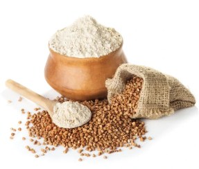 تصویر آرد گندم سیاه ( آرد باکویت) 